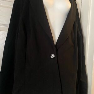 Ashley Stewart Black Blazer